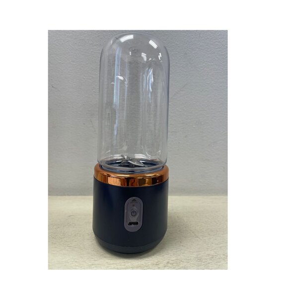 NIB - Small Portable Juicer Blender, Gray - USB-C Charging Cable - Picture 5 of 13